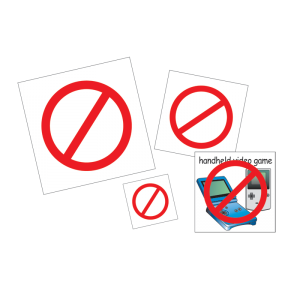 Set Universel autocollants « NON » Set Universel autocollants « NON »