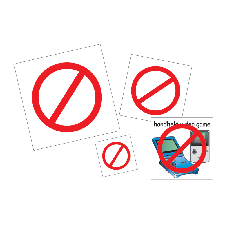 Set Universel autocollants « NON » Set Universel autocollants « NON »