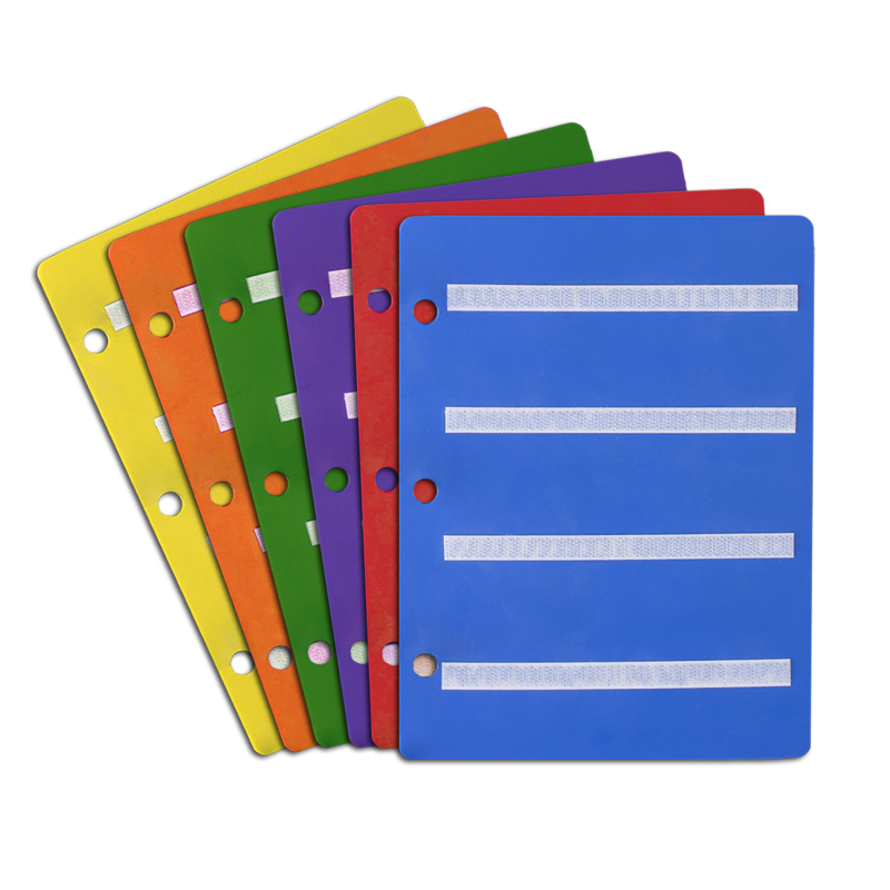 Feuillet supplémentaire Pochette orange à bandes réfléchissantes avec tour de cou bleu.